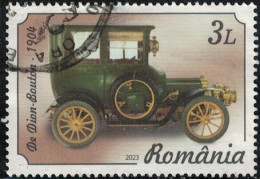 Roumanie 2023 Oblitéré Used Voiture Automobile De Dion-Bouton Y&T RO 6972 SU - Used Stamps