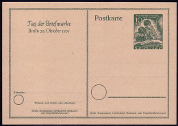 P 27 - Tag Der Briefmarke 1951 ** Postfrisch - Autres & Non Classés