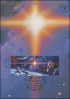 MK 8 Von UNO Genf 219-220 Weltraumjahr 1992, Amtliche Maximumkarte - Sonstige & Ohne Zuordnung