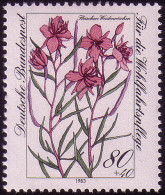 1190 Wohlfahrt Alpenblumen 80+40 Pf ** Postfrisch - Neufs