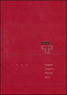 PTT-Jahrbuch Schweiz 1993, Alle Marken Mit Ersttagsstempel - Verzamelingen