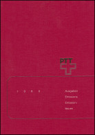 PTT-Jahrbuch Schweiz 1988, Postfrisch - Lotes/Colecciones