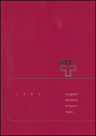 PTT-Jahrbuch Schweiz 1984, Postfrisch - Verzamelingen