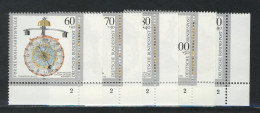 1631-1635 Wofa Uhren 1992, FN2 Satz ** - Neufs