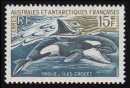 Antarktis Französisch - 52 Schwertwal / Orca, Postfrisch / MNH ** - Otros & Sin Clasificación