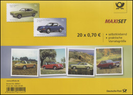 FB 53 Automobile: Porsche Und Ford, Folienblatt Mit 10x3213 + 10x3214, ** - 2011-2020