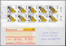 2298 Berliner Philharmonie Als Zehnerbogen Auf Übergabe-R-FDC Eigenhändig - 2001-2010