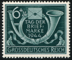 904 T.d.B. 1944, PLF Rahmenkerbe Links Unten, F.41 ** Postfrisch / MNH - Abarten & Kuriositäten