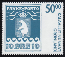 Grönland 449 100 Jahre Grönländische Briefmarken 2005: Paketmarke ** / MNH - Otros & Sin Clasificación