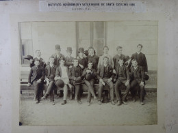 Photo Sur Carton (Argentina) Instituto Agronomico Y Veterinario De Santa Catalina 1886 - Putte