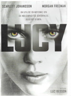 LUCY  Avec SCARLETT JOHANSSON Et MORGAN FREEMAN    (C46) - Action, Aventure