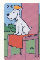 TE 08 / TELECARTE LOT  DE 4 CARTES  TINTIN  MILOU TIRAGE 500 EX - BD