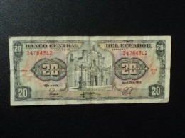 ÉQUATEUR : 20 SUCRES  20-4.1983    P 115b    TTB * - Ecuador