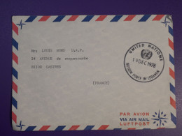 DM 12  USA UNITED NATIONS  LETTRE   1978 A CASTRES    FRANCE +   +AFF. INTERESSANT +++ - Lettres & Documents