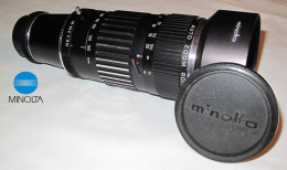 Minolta Rokkor Zoom Lens F3.5, 80-160 Mm - Lentes