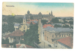 UK 28 - 18925 CZERNOWITZ, Panorama, Ukraine - Old Postcard, CENSOR - Used - 1918 - Ukraine