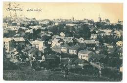 UK 28 - 20315 CZERNOWITZ, Bukowina, Panorama, Ukraine - Old Postcard, CENSOR - Used - 1915 - Ukraine