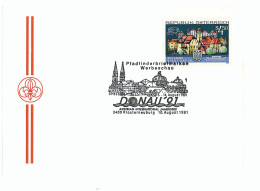 SC 42 - 779 Scout AUSTRIA - Cover - Used - 1991 - Brieven En Documenten