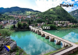 Bosnia And Herzegovina Visegrad Bridge New Postcard - Bosnie-Herzegovine