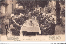 AIYP7-AUVERGNE-0665 - EN AUVERGNE - Un Repas De Noce - Auvergne