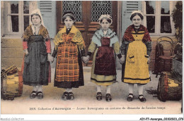 AIYP7-AUVERGNE-0635 - Collection D'Anvergne - Jeune Auvergnates En Costume Du Dimanche De L'ancien Temps - Auvergne