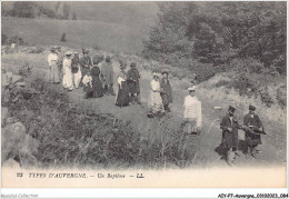 AIYP7-AUVERGNE-0639 - TYPES D'AUVERGNE - Un Bapteme - Auvergne