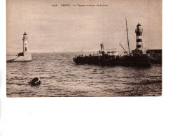 CP ILE DE GROIX  Le Vapeur Arrivant De Lorient - Groix