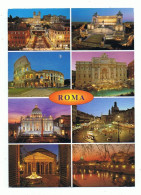CPM..ITALIE..ROME..ROMA..MULTIVUES - Panoramische Zichten, Meerdere Zichten