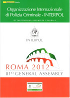 2012 Italia - Repubblica, Folder - Interpol N. 328 - MNH** - Pochettes