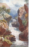 TUCKS OILETTE 7819 - CALLANDER - BRACKLINN FALLS By HENRY WIMBUSH - Wimbush