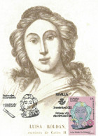 SPAIN MAXICARD. ESPAÑA 2022. TARJETA MAXIMA LUISA ROLDÁN. MUJERES DE LA HISTORIA - Cartoline Maximum