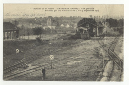 51/CPA - Esternay - Vue Générale (Bataille De La MArne) - Esternay