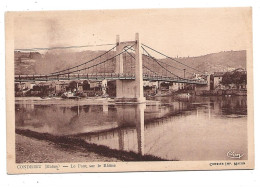 CPA  69  CONDRIEU (Rhône)    Le Pont Sur Le Rhône  Circulée   (944) - Condrieu