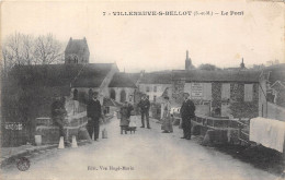 77-VILLENEUVE-SUR BELLOT- LE PONT - Autres & Non Classés