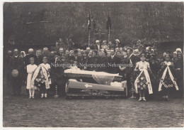 Suvalkija (Marijampolė?, Vilkaviškis?, Laidotuvės, Apie 1930 M. Fotografija. Dydis - 17,3x11,9 Cm - Lituanie