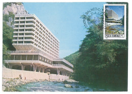 MAX 35 - 709 BAILE HERCULANE, Romania - Maximum Card - 1982 - Hotels- Horeca