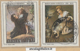 USATI ITALIA 1978 - Ref.0395A "ARTE ITALIANA" Serie Di 2 Val. - - 1971-80: Used