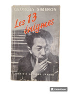 Les 13 Enigmes Simenon 1958 +++ ASSEZ BON ETAT+++ - Auteurs Belges