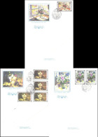 Soviet Union:Russia:USSR:FDC Covers Serie Paintings 1979, Flowers - FDC