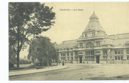 Railway Postcard Belgium Tournai The Station. La Gare - Gares - Sans Trains