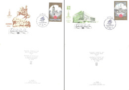 Soviet Union:Russia:USSR:FDC Covers XXII Moscow Olympic Games, Kiev Buildings, 1980 - FDC