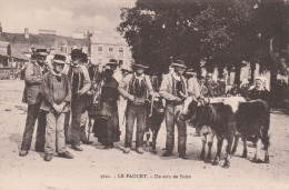 56 LE FAOUET    Un Coin De La Foire   SUP PLAN Env. 1920.      RARE - Le Faouet