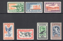 1933 GRECIA, Posta Aerea N. 8/14 - Soggetti Vari - MNH** - Other & Unclassified