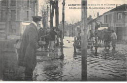 92.AM19220.Gennevilliers.Inondation Du 28 Janvier 1919.Déménagement De M. Lamoureux, Vacher - Gennevilliers