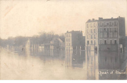 92. VILLENEUVE LA GARENNE - N°68712 - Quai D'Asnières - Carte Photo - Villeneuve La Garenne