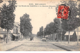 92 .n°109211.  Malakoff . Attelage .la Route De Chatillon A La Maison Blanche - Malakoff