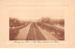 93 - Rosny Sous Bois - SAN22497 - La Gare - Direction Paris - Train - Rosny Sous Bois