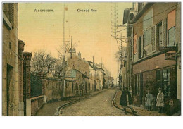 92.VAUCRESSON.n°77.GRANDE RUE.TABAC.CP TOILEE.RARE - Vaucresson