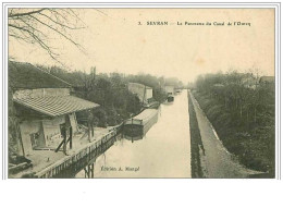 93.SEVRAN.LE PANORAMA DU CANAL DE L'OURCQ - Sevran