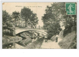 93.SEVRAN.LE PONT DU CANAL DE L'OURCQ.PLIES - Sevran